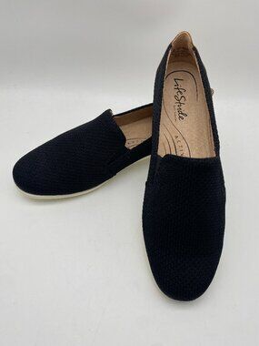 LIFE STRIDE WOMEN'S NEXT LEVEL BLACK KNIT SIZE 11 M